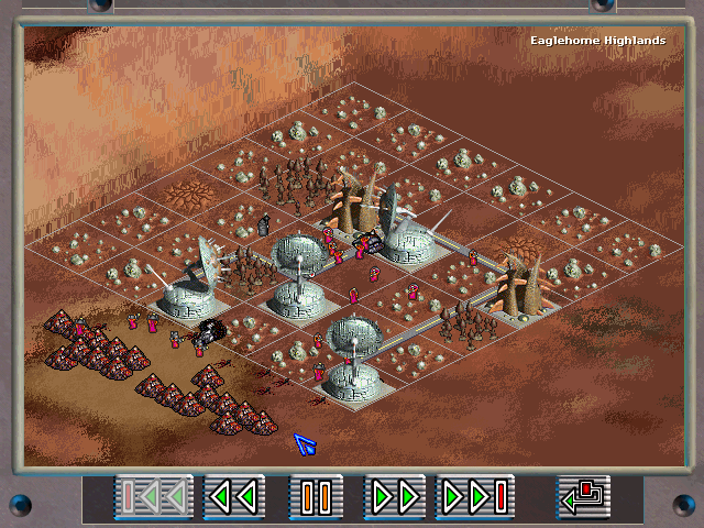 Deadlock II: Shrine Wars (Windows) screenshot: The end of a battle