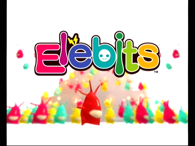 Elebits (Wii) screenshot: The introduction sequence features some dancing Elebits...