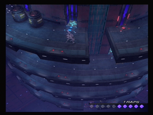 Xenosaga: Episode III - Also Sprach Zarathustra (PlayStation 2) screenshot: Lost somewhere in a multi-level maze