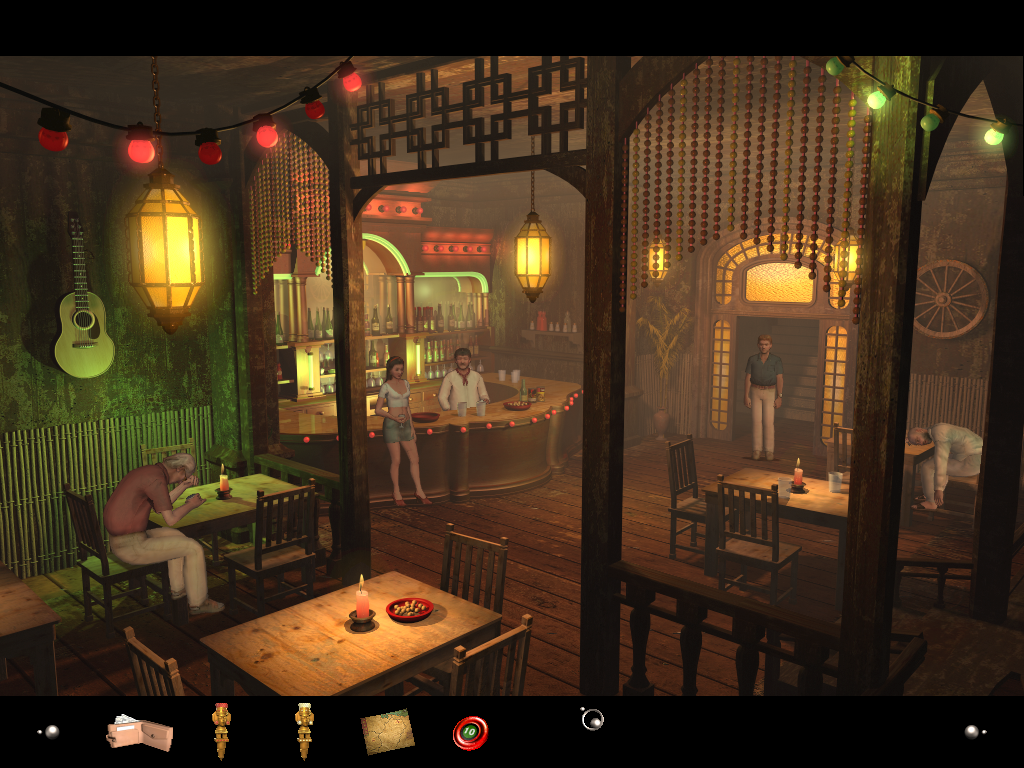 NiBiRu: Age of Secrets (Windows) screenshot: Rosie's - a Mexican Bar