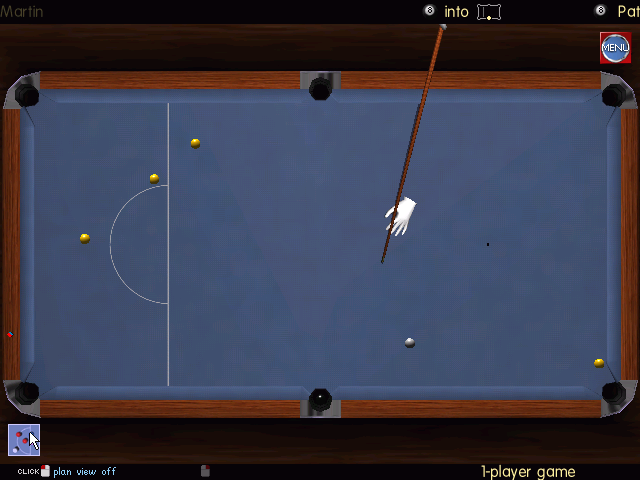 Jimmy White's 2: Cueball (Windows) screenshot: The winning shot