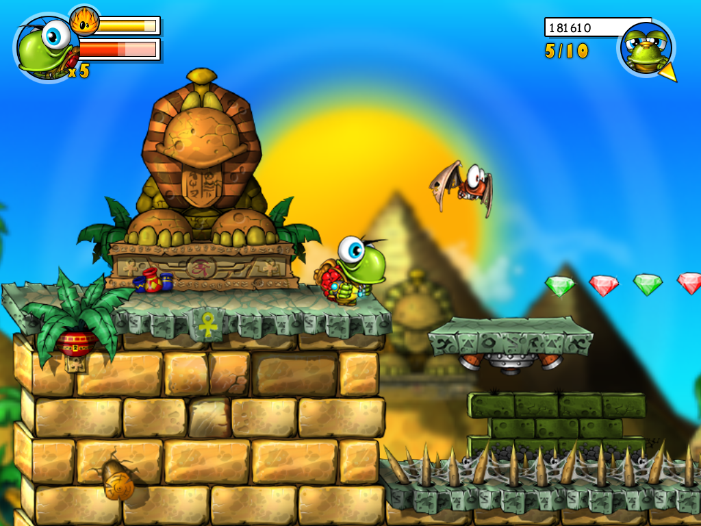 Screenshot of Turtix (Windows, 2007) - MobyGames