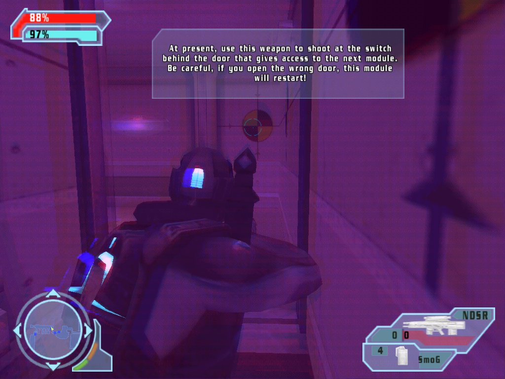 Special Forces: Nemesis Strike (Windows) screenshot: Some of the translation is suspect.