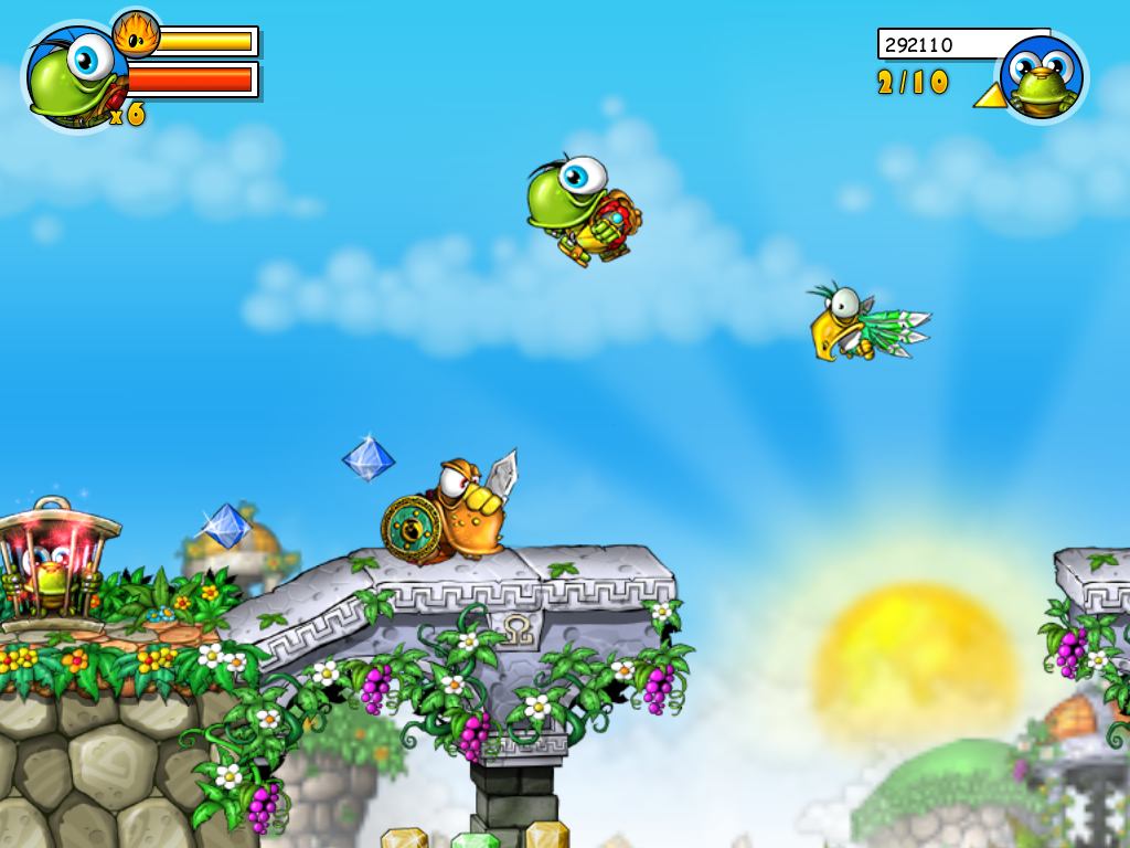 Screenshot of Turtix (Windows, 2007) - MobyGames