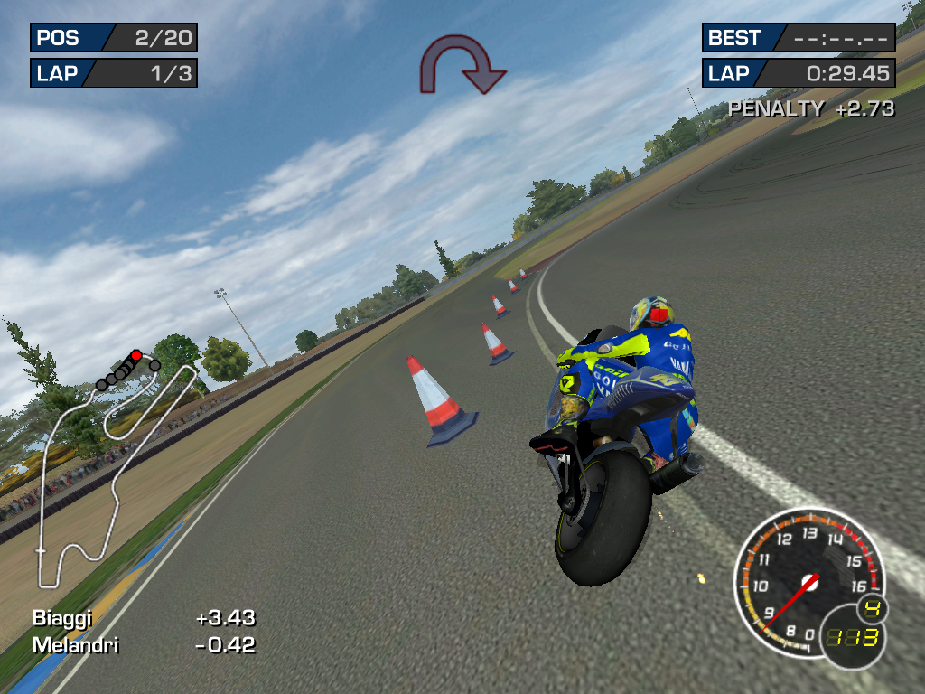 mobit76's Review of MotoGP 3: Ultimate Racing Technology - GameSpot