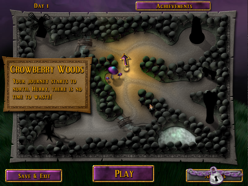 Sparkle (Windows) screenshot: The overall quest