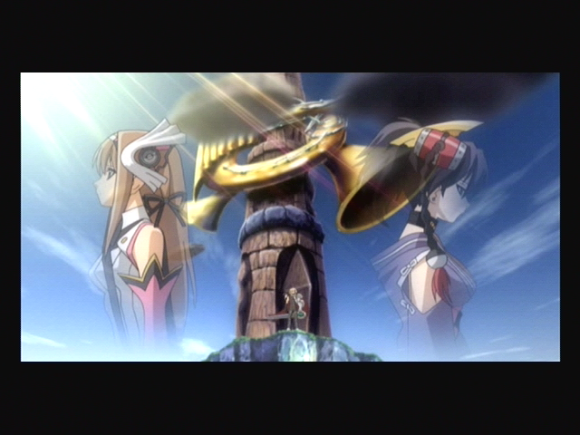 Ar tonelico: Melody of Elemia (PlayStation 2) screenshot: Part of the introduction sequence