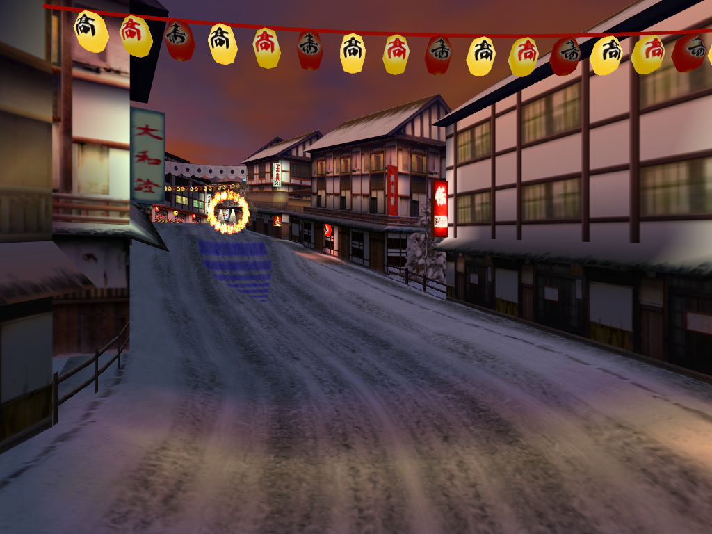 Whiteout (Windows) screenshot: and small streets to drive though.