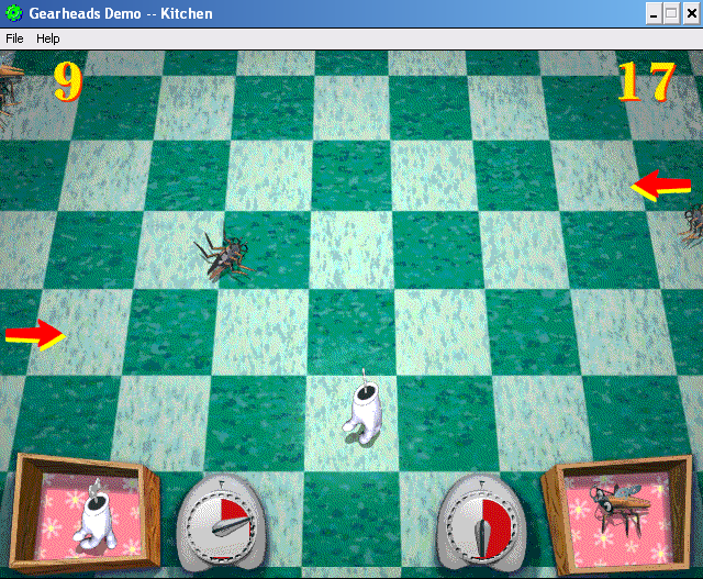 Gearheads (Windows) screenshot: Gameplay in action (demo)