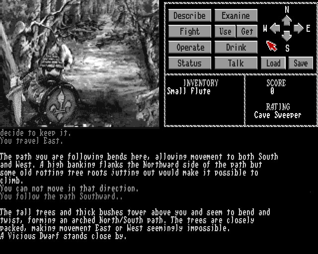 The Talisman (Amiga) screenshot: Dwarf