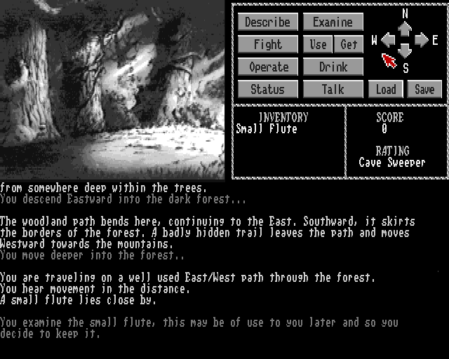 The Talisman (Amiga) screenshot: Small flute