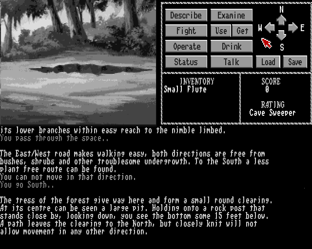 The Talisman (Amiga) screenshot: Pit