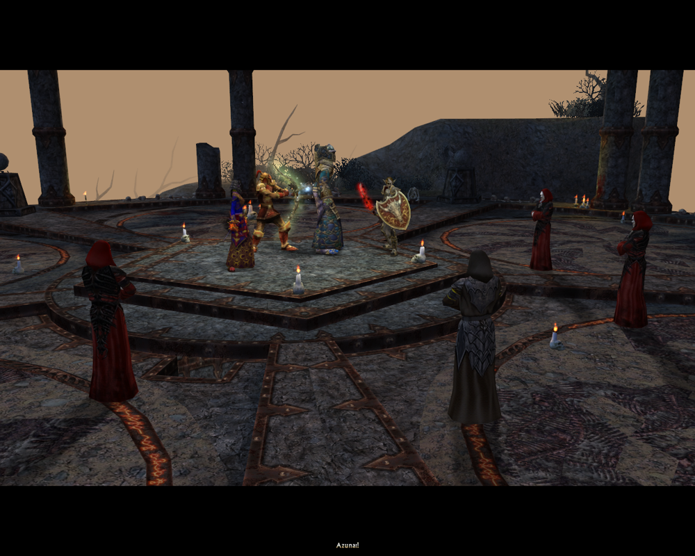 Dungeon Siege II (Windows) screenshot: The Dark Wizards