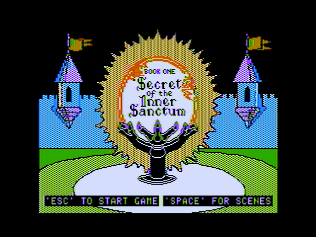 Might and Magic: Book One - Secret of the Inner Sanctum (Apple II) screenshot: Episode title