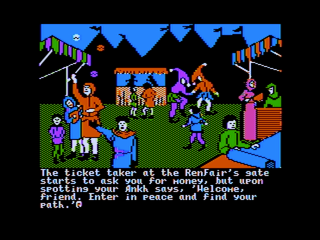 Ultima IV: Quest of the Avatar (Apple II) screenshot: Intro (2)