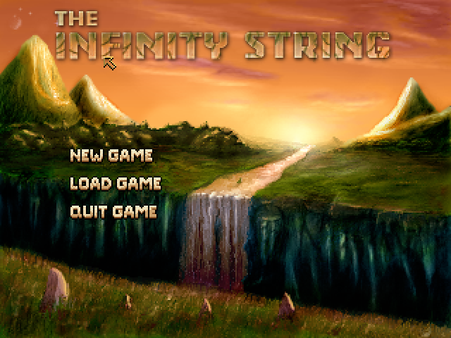 The Infinity String (Windows) screenshot: Main game screen