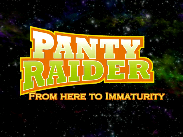 Panty Raider: From Here to Immaturity (Windows) screenshot: Title screen