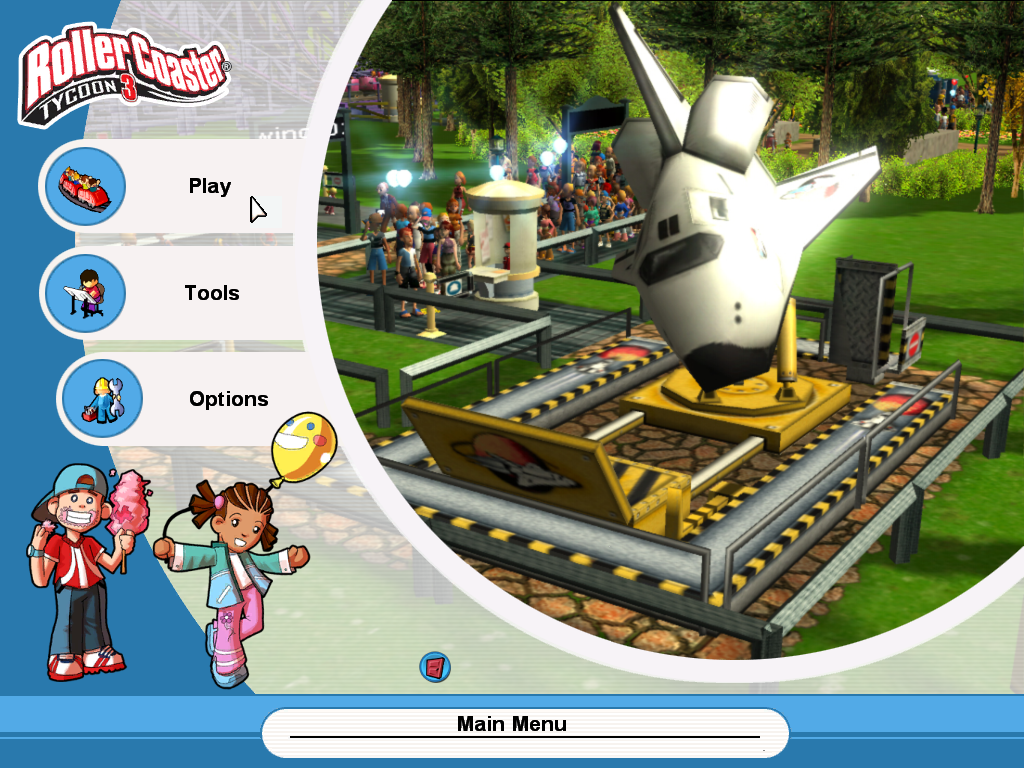 Screenshot of RollerCoaster Tycoon 3 Windows 2004 MobyGames