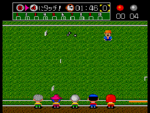 Appare! Gateball (TurboGrafx-16) screenshot: Many balls