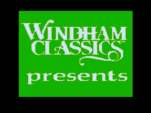 The Wizard of Oz (Apple II) screenshot: Windham Classics presents...