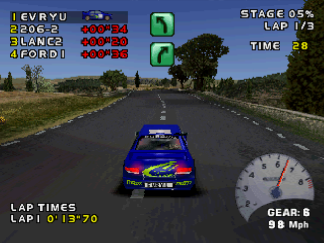 Need for Speed: V-Rally - PlayStation 1 Game - Complete