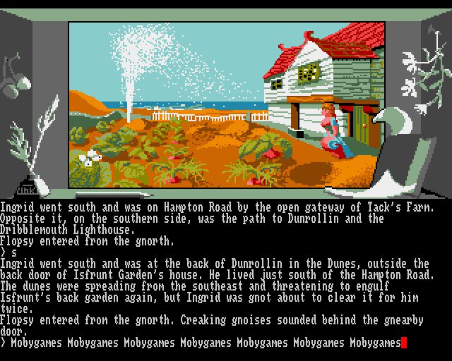 Ingrid's Back! (Amiga) screenshot: Isfrunt's house