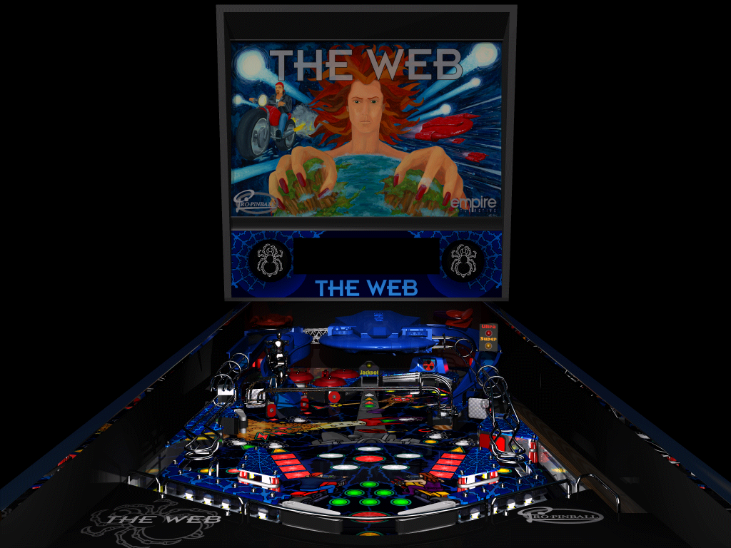 Pro Pinball: The Web (Windows) screenshot: Part of the in-game slideshow