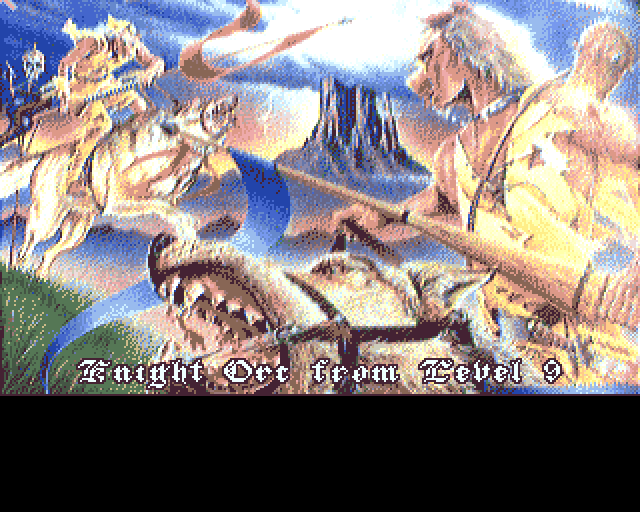 Knight Orc (Amiga) screenshot: Title screen