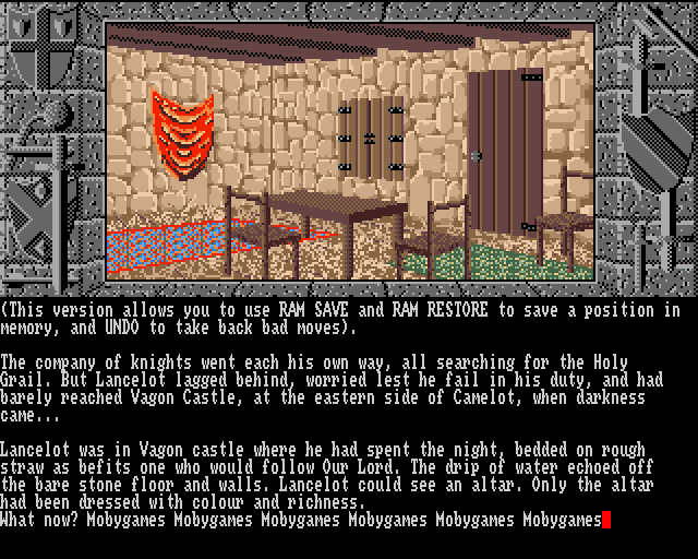 Lancelot (Amiga) screenshot: Vagon castle