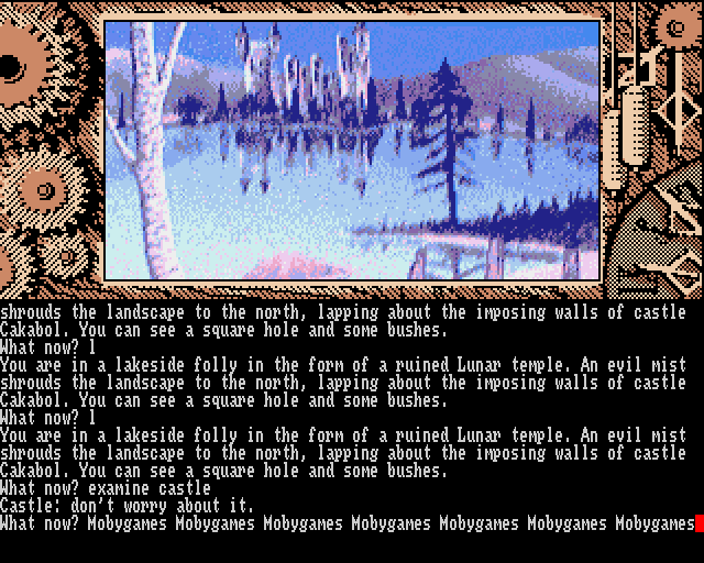 Time and Magik: The Trilogy (Amiga) screenshot: Red Moon - Lakeside