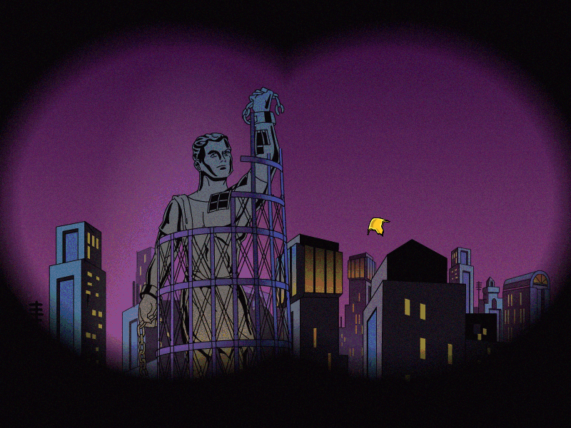 Batman: Justice Unbalanced (Windows) screenshot: The Statue of Freedom