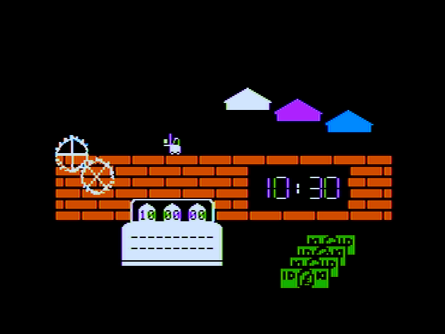 Cartels & Cutthroat$ (Apple II) screenshot: Time passes...