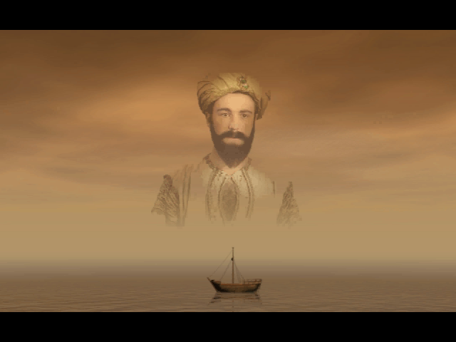 Crusader: Adventure Out of Time (Windows) screenshot: Arab stowaway