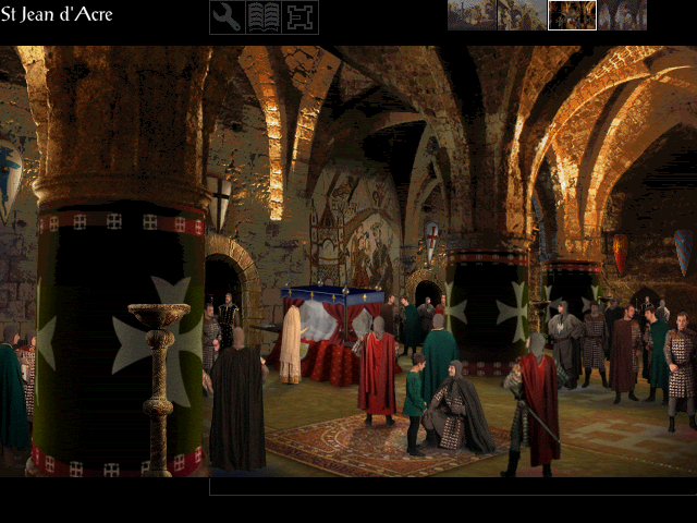 Crusader: Adventure Out of Time (Windows) screenshot: Hall