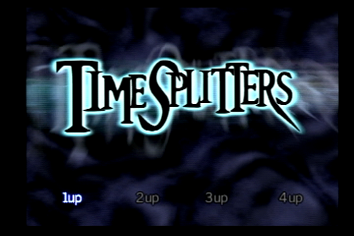 TimeSplitters (PlayStation 2) screenshot: Title Screen