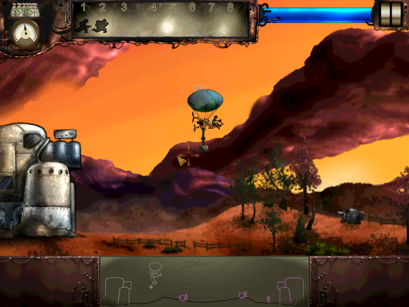 Steam Brigade (Windows) screenshot: Beginning the offense against Garr.