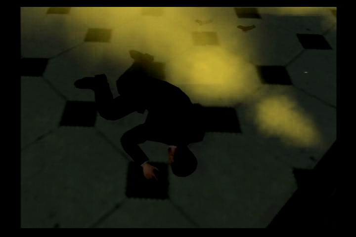 The Getaway (PlayStation 2) screenshot: Watch out for mustard gas!
