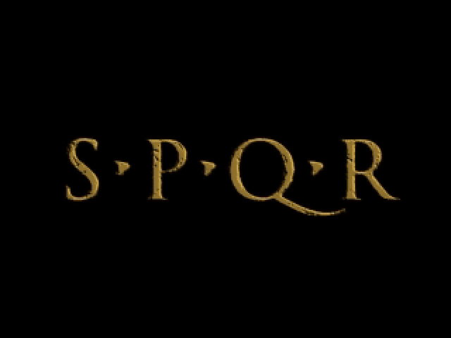 SPQR: The Empire's Darkest Hour (Windows) screenshot: Title screen