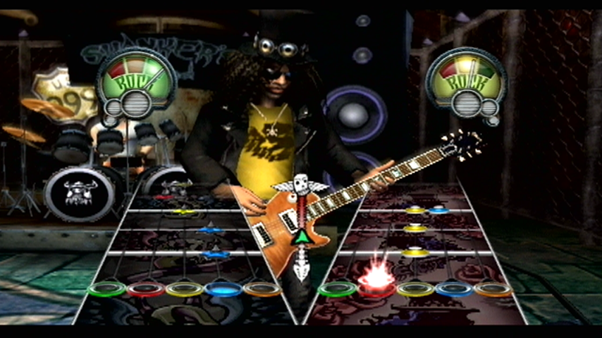 swfchan: Santa Rockstar 3 - music game in Guitar Hero style.swf