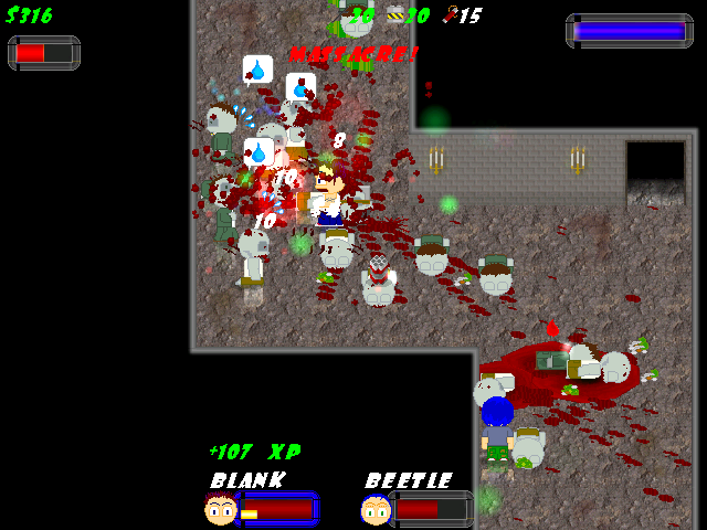 Blood Zero (Windows) screenshot: This is what you'll get when the Massacre is released...