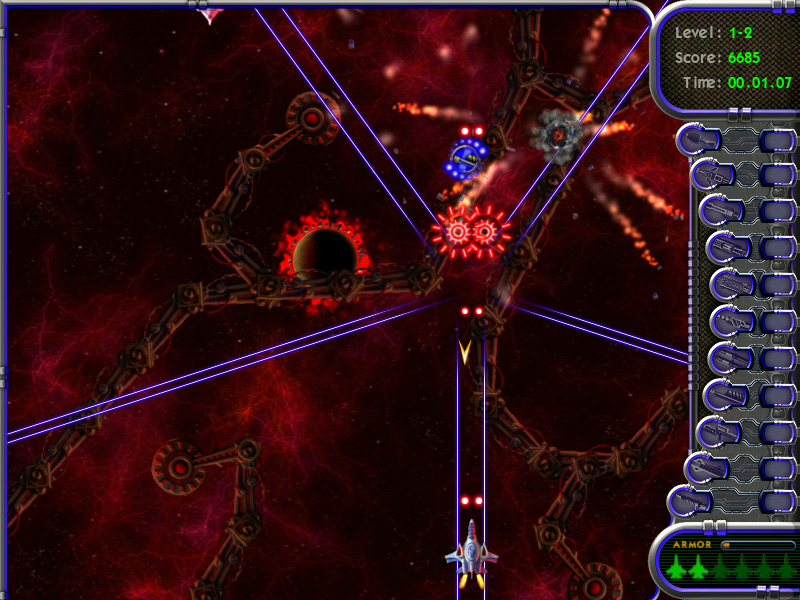 Astro Fury (Windows) screenshot: As is this one.