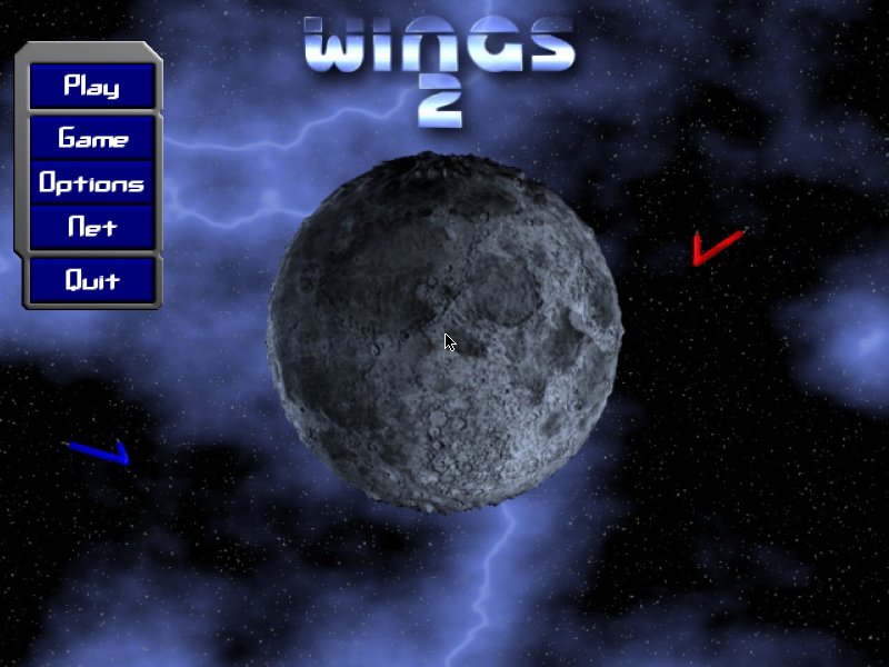 Wings 2 (Windows) screenshot: Title Screen