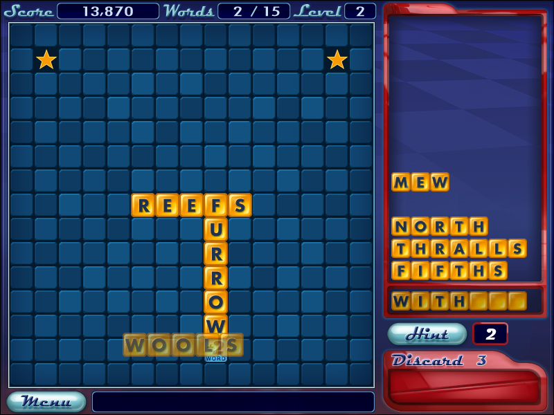 Word Slinger (Windows) screenshot: Creating a plural hook on a double-word space