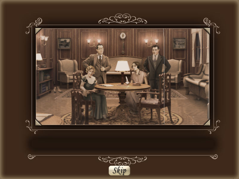 Agatha Christie: Death on the Nile (Windows) screenshot: The partial cast.
