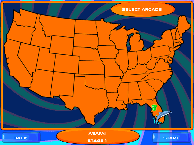 Jellyboom (Windows) screenshot: Starting in America's Wang.