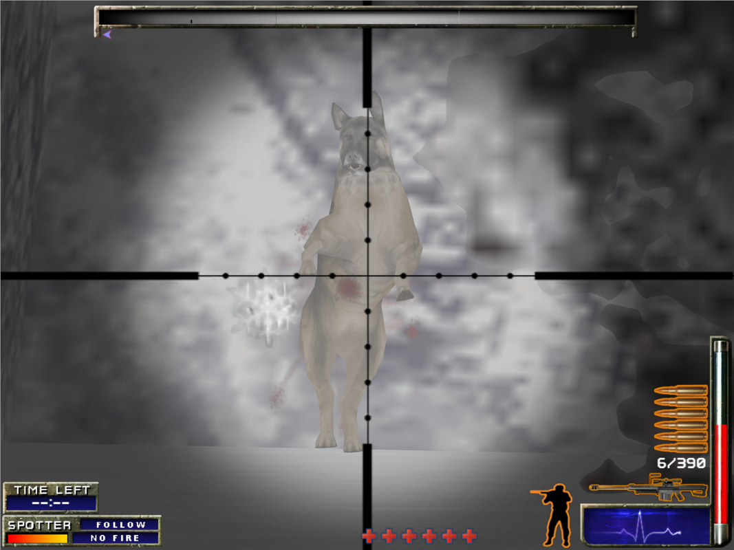 CTU: Marine Sharpshooter (Windows) screenshot: I don't really enjoy killing animals in games.