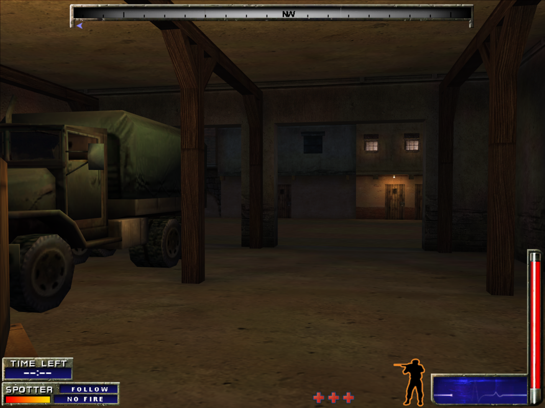 CTU: Marine Sharpshooter (Windows) screenshot: Now to explore the town and find the terrorist leader.