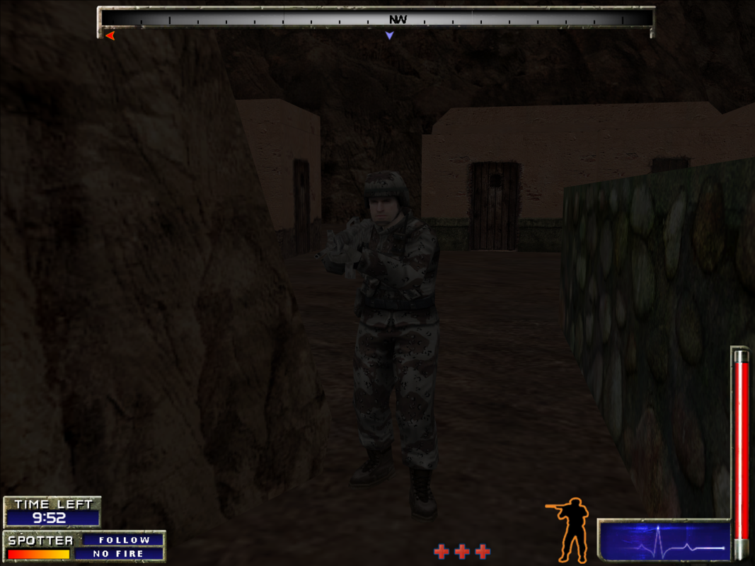 CTU: Marine Sharpshooter (Windows) screenshot: Here's your spotter Cooper.