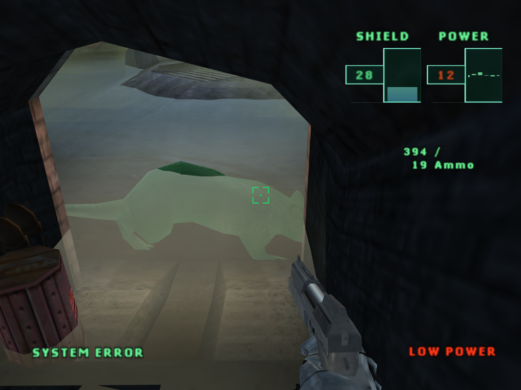 RoboCop (Windows) screenshot: A giant rat!