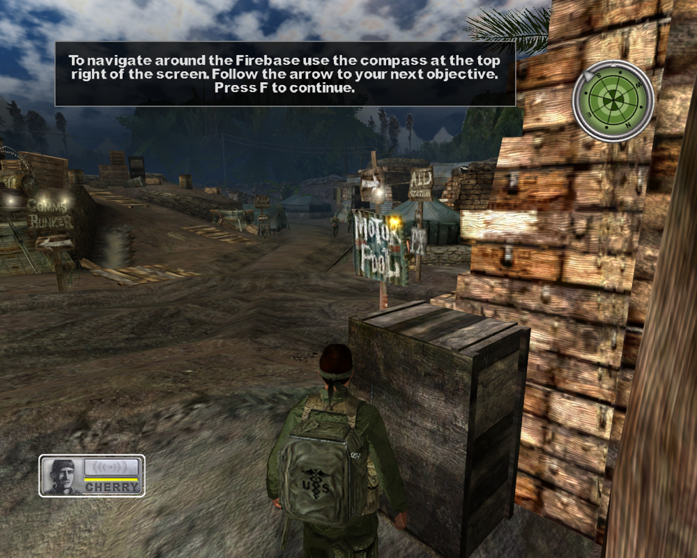 Conflict: Vietnam (Windows) screenshot: Your tour of duty begins.